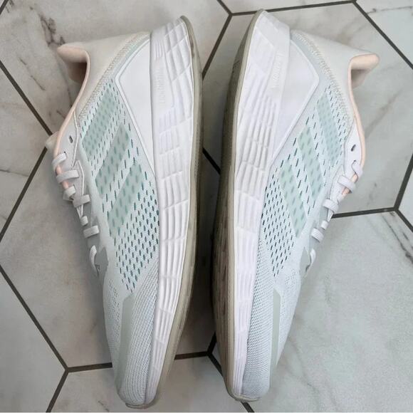 New Adidas Duramo SL White and Teal Sneakers Size 11 Womens - Picture 6 of 12